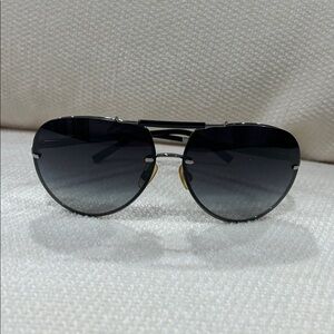 Dolce & Gabbana Black Aviator Sunglasses
